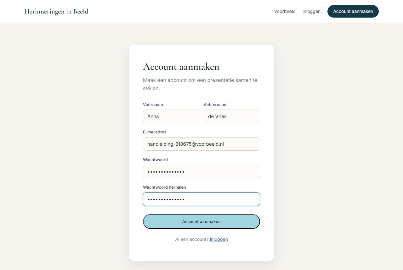Registratieformulier